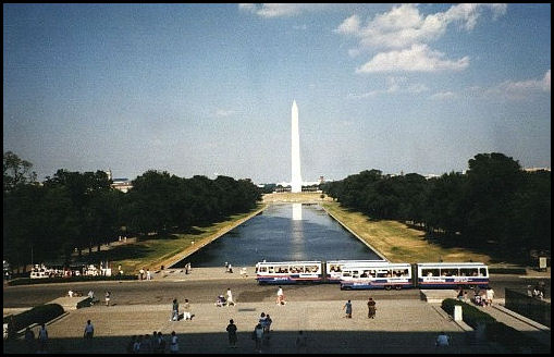 The Reflecting Pool and the Washington Monument